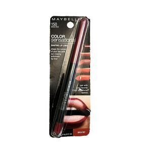 Maybelline Color Sensational Shaping Lip Liner‎ 150 Brick Red NIP
